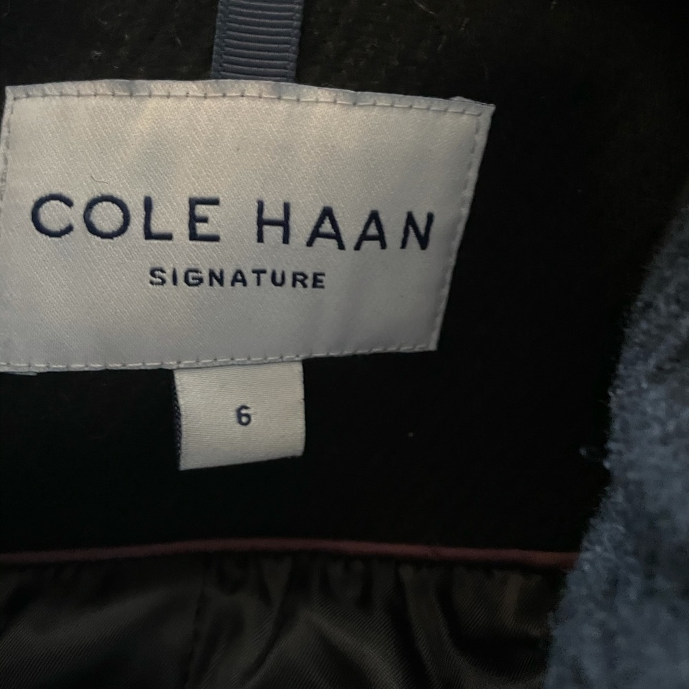 🟣 AMAZING DEAL! Women Cole Hann Wool Coat - Picture 7 of 9